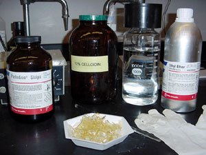 Celloidin Recipe Setup